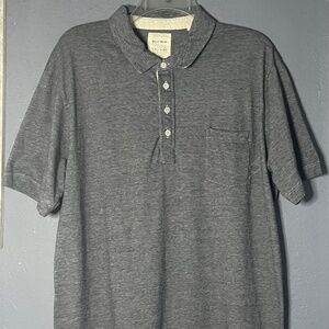 Billy Reid Polo Pocket Collared Dress Shirt Men’s XXL 100% Cotton Luxury Casual